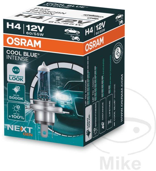 Osram 64193CBN Halogeenlamp Cool Blue Intense H4 60/55 W 12 V
