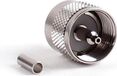 UHF-connector, krimpklem voor RG174-kabel, coaxiale connector
