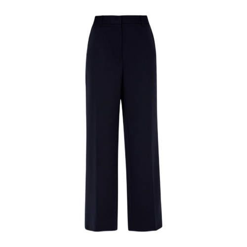 s.Oliver BLACK LABEL Straight Fit Pantalon - Donkerblauw