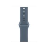 Apple Sport Band voor de Apple Watch Series 1 - 9 / SE (38/40/41 mm) - Maat M/L - Anchor Blue