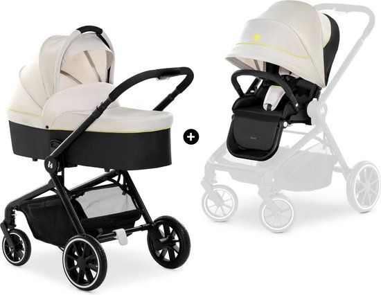 hauck Kinderwagen 2in1 Move So Simply Set - Beige Neon