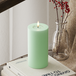 Deluxe Homeart LED Bougie pilier Ø 7,5 x 15 cm Menthe