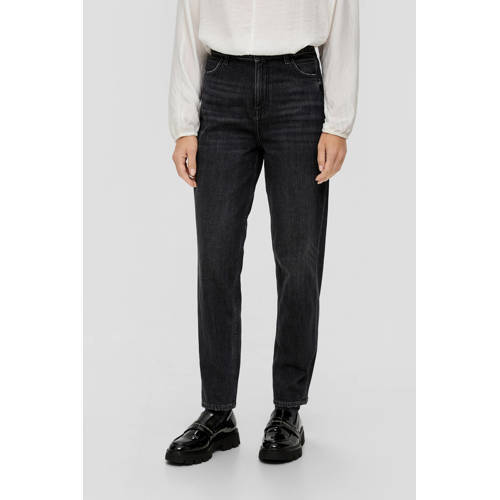 s.Oliver s.Oliver cropped jeans antraciet