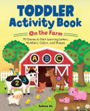Toddler Callisto Kids School Skills Activity Books- Toddler Activity Book On the Farm