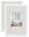 Walther Design Dubbelpak Trendstyle kunststof frame, 30 x 40 cm, wit