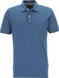 OLYMP Polo Casual - modern fit polo - rookblauw