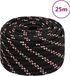 vidaXL Boot touw 20 mm 25 m polypropyleen zwart