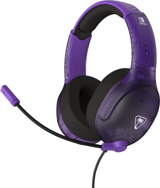 Turtle Beach Airlite Fit - Gaming Headset - Nintendo Switch - Ghost Purple