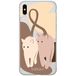 ERT GROUP mobiel telefoonhoesje voor Iphone X/XS origineel en officieel erkend Babaco patroon Cats 002 optimaal aangepast aan de vorm van de mobiele telefoon, gedeeltelijk bedrukt