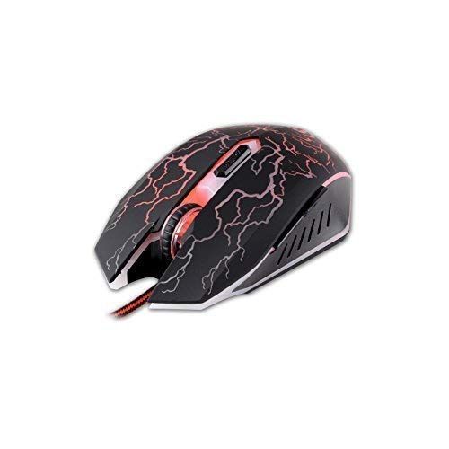 Rebeltec Diablo - Gaming Muis - 2400 DPI - 6 Knoppen - LED - Zwart