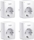 TP-Link Tapo P110 Smart Plug - 4 Pack - WiFi - Energy Monitoring - White