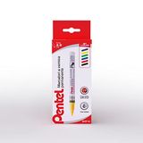 Pentel MSP10 Paint Marker Permanent Lakstift Fijne punt verschillende kleuren basic 6 stuks
