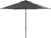 4 Seasons Outdoor Parasol Oasis Ø250 cm - donker grijs | Rond | Antraciet