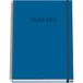 Dohe - Notitieboek A4 geruit - 100 vellen, dikte 90 g/m², hardcover, ringsluiting en elastiek - COLOUR VIBES blauw