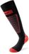 Lenz Skiing 1.0 chaussettes ski noir/gris/rouge