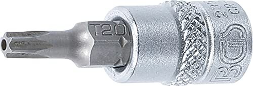 Bgs 2359 | Dopsleutelbit | 6,3 mm (1/4") | T-profiel (voor Torx) met boring T20