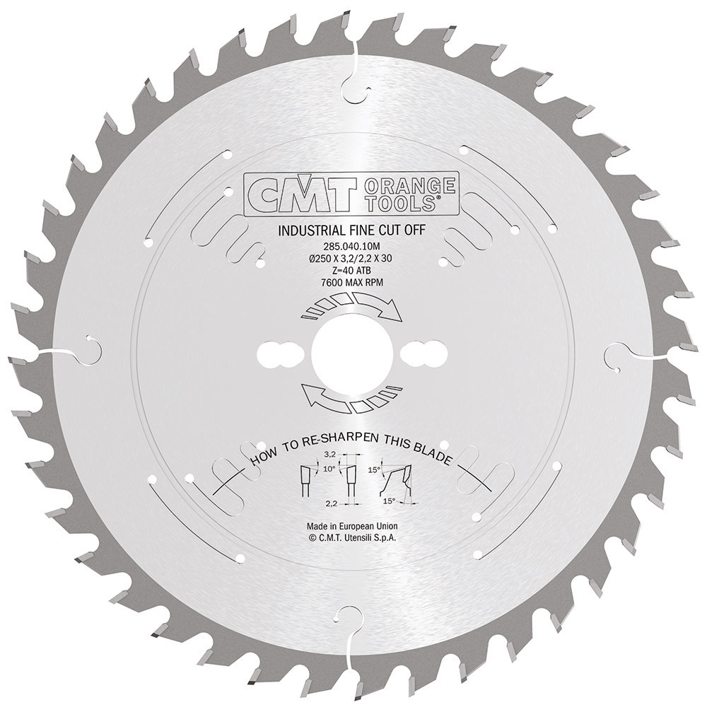 CMT 285.048.12M HW Cirkelzaagblad - 300 x 30 x 48T - Hout