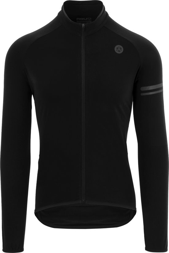 AGU Thermo Essential Fietsshirt - Heren - Maat XL - Zwart