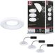 Paulmann Lampe encastrable LED Sormus Set de 3 IP65 rond 100 mm 3x4,8W 3x300lm 3000K Blanc