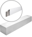 NMC WALLSTYL CF2S-box Afdeklijst 18 stuks wit 36 m
