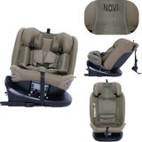 Novi Baby® Goliath Go I-size Autostoel - Groep 0-1-2-3 - Isofix - Draaibaar - Taupe Go