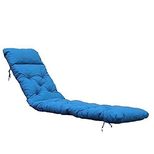 Chicreat Deckchair pad for lounger, 195x49 cm Turkoois