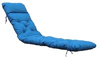 Chicreat Deckchair pad for lounger, 195x49 cm Turkoois