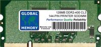 GLOBAL MEMORY 128MB 144-PIN DDR2 SODIMM GEHEUGEN RAM VOOR PRINTERS