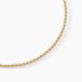 Collier Cordelia Maille Corde Or Jaune