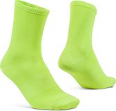 GripGrab Airflow Lightweight Zomer Fietssokken Uniseks Geel Hi-Vis Maat XS (35-38)