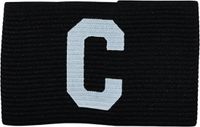 Precision - aanvoerdersband C - zwart - maat senior