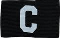 Precision - aanvoerdersband C - zwart - maat senior