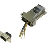 BKL Electronic 10121111 Adapter D-sub stekker 9-polig - RJ45-bus