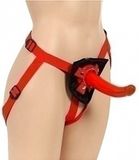 CalExotics Sophia's Red Rider Strap On Rood