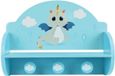 Merkloos Fun House Wandkapstok Blauw Hout MDF (33 x 46 x 15 cm)