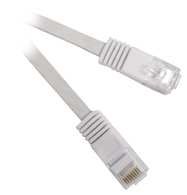 MicroConnect Cat6 UTP UltraFlat Cable - 1m - White
