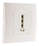 Zenitech Telefoonaansluiting 8-polig Wit Simplea
