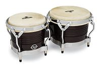 LP Latin Percussion LP811000 Matador Wood Bongo donkerbruin chromen hardware