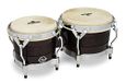 LP Latin Percussion LP811000 Matador Wood Bongo donkerbruin chromen hardware