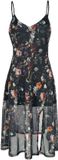 Jawbreaker Night Garden Print Midi Dames Midi-jurk - meerkleurig - 4XL