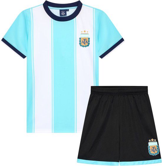 Afa State of Football B.V. Argentinië Thuis Tenue Kids - Maat 128 - Blauw