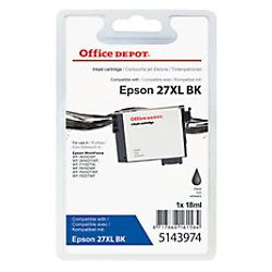 Office Depot Compatible Epson 27XL Inktcartridge T271140 Zwart