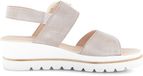 Gabor - Femme - Sandales - Sandales plates - Cuir - Velcro