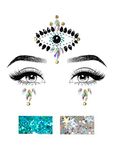 Leg Avenue Carnaval Divinity Face jewels sticker, Onesize (Multicolor)