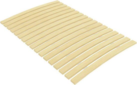 vidaXL Lattenbodem met 17 latten 80x200 cm