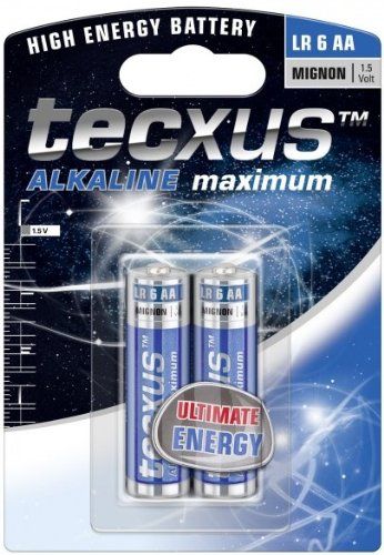 Tecxus LR 6 alkaline Mignon AA (2 stuks) - EAN: 4040849238109