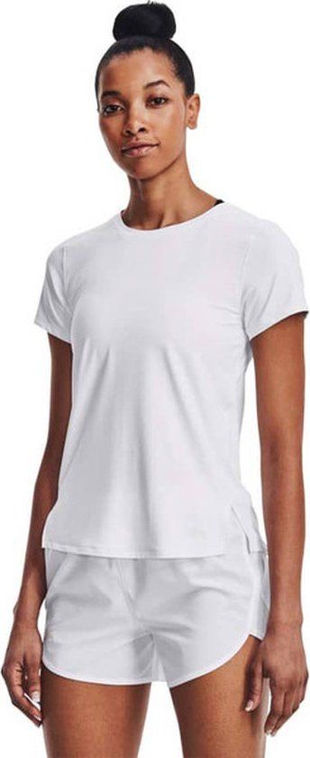 Under Armour IsoChill Laser Shirt Dames - wit - Maat M