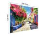 TMK ArtDeko Street Glazen beschermplaat voor fornuis, 70x52 cm
