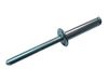 Bulk Hardware BH02213 Lange Blindniet van Legering 4,0 x 13 mm (Verpakking à 100), Wit