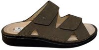 Finn Comfort Danzig-s Slippers Heren Cognacbruin Nubuck Maat 41